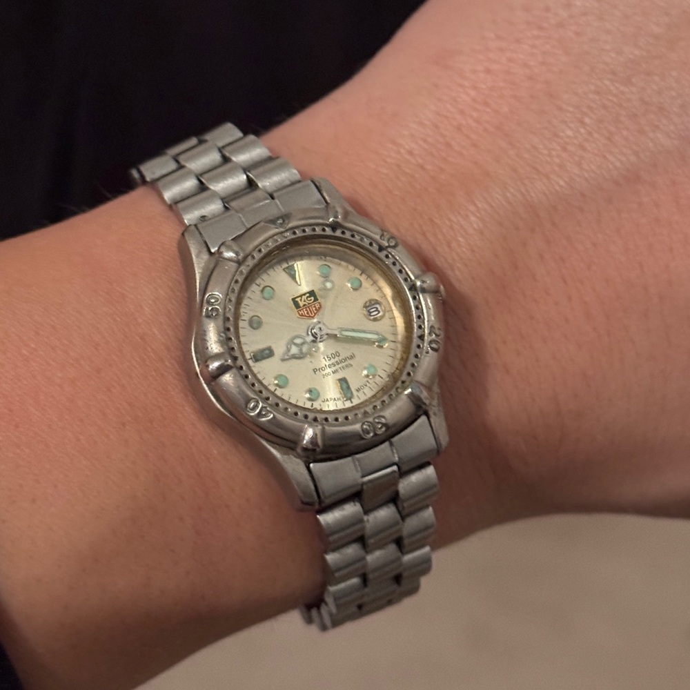 Tag Heuer Silver and Gold Women's Watch